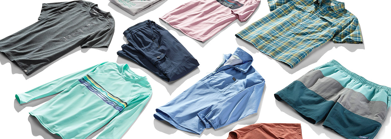 Men's Sun Protection Shirt, Pants & Gear