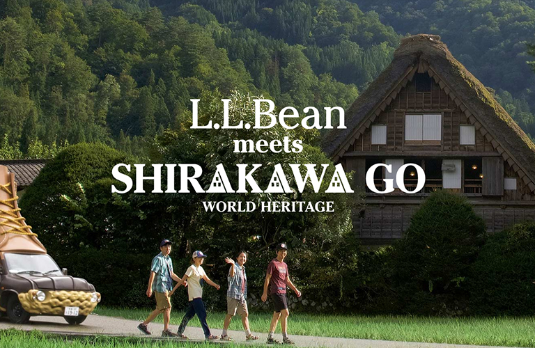 L.L.Bean meets SHIRAKAWA GO