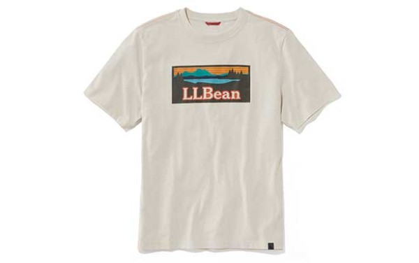 カタディン・ロゴが入ったL.L.BeanのTシャツ