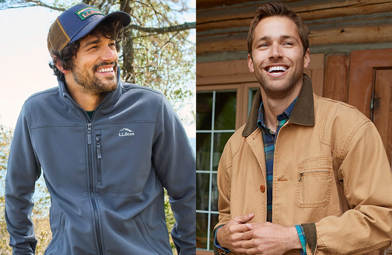 Men's Uninluated/Insulated Spring Outerwear Men's Uninluated/Insulated Spring Outerwear