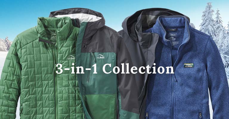 L.L.Bean All-Season 3-in-1 Jacket