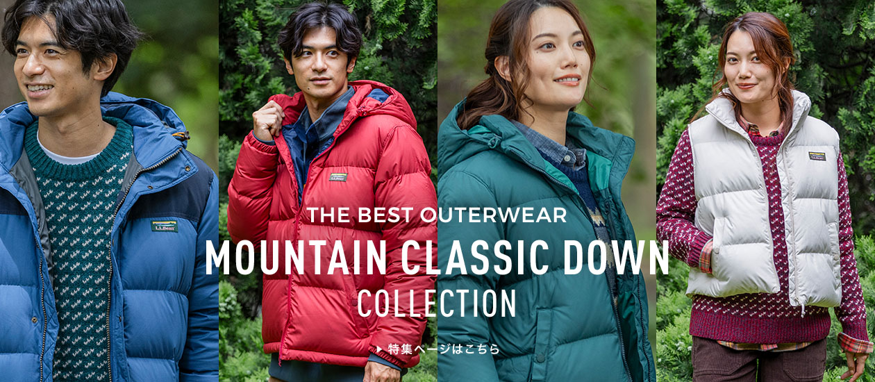 THE BEST OUTERWEAR MOUNTAIN CLASSIC DOWN COLLECTION