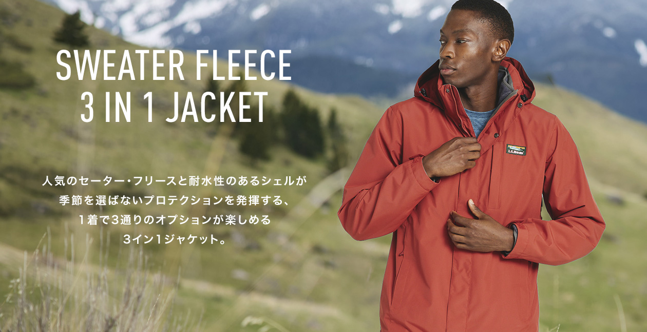 Sweater Fleece 3 in 1 Jacket