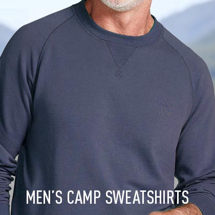MEN'S CAMP SWEATSHIRTS