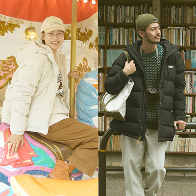 Begin Presents｜クラシックな名作×ダウンテック™ダウンがタウンユース最強