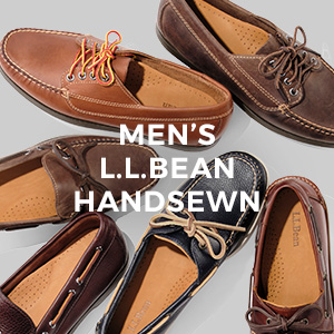 MEN'S L.L.BEAN HANDSEWN