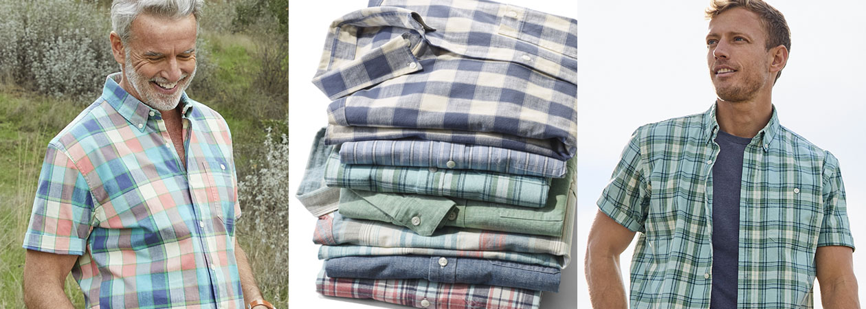 Comfort Stretch Chambray Shirts