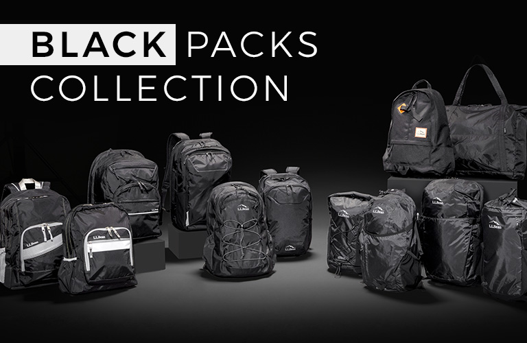 L.L.Bean Black Packs
