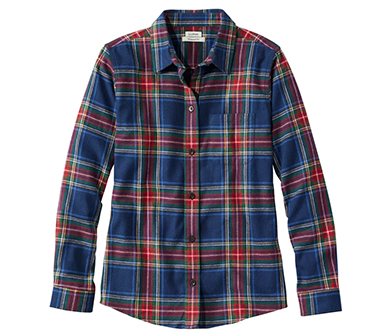 Scotch Plaid Flannel Shirt