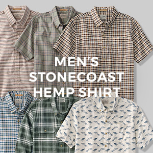 MEN'S STONECOAST HEMP SHIRT