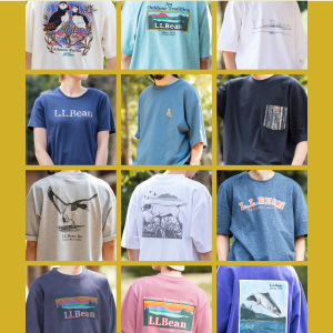 種類が多すぎて迷っちゃうL.L.Beanの グラフィック・ティ 診断