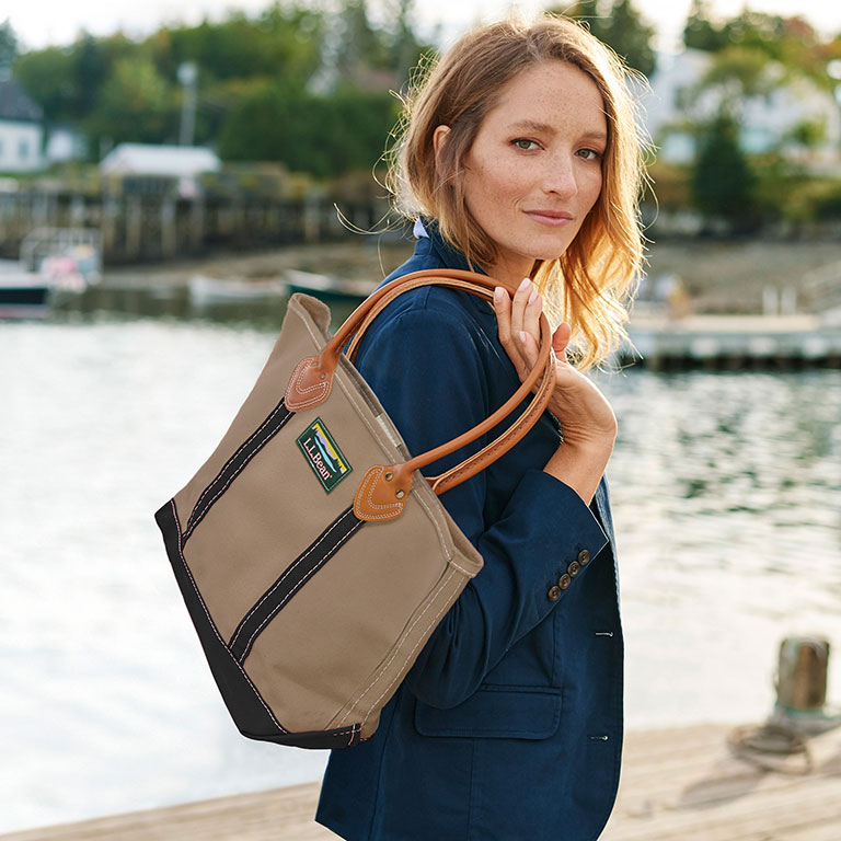 Leather Handle Katahdin Tote