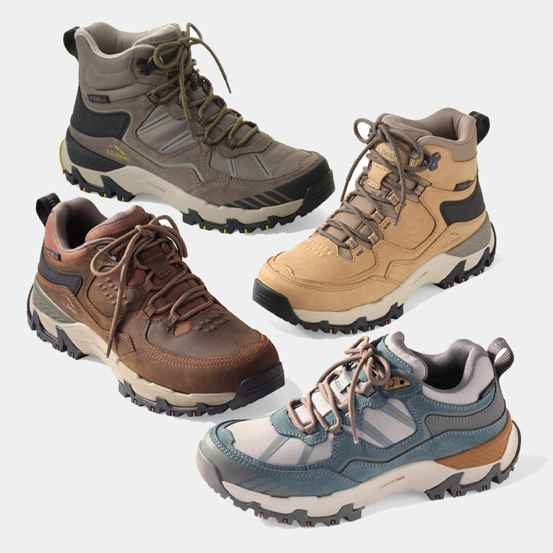 ウォータープルーフ・ハイキング・シューズ