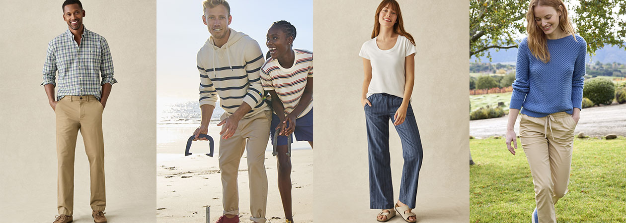 Men's Comfort Pants Collection