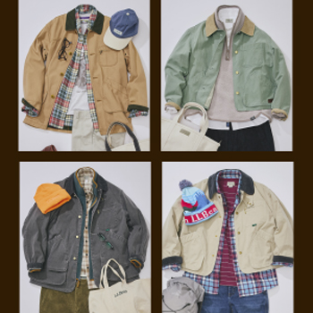 Begin Presents｜フィールド・コートのコーディネートはこうでないと！帖