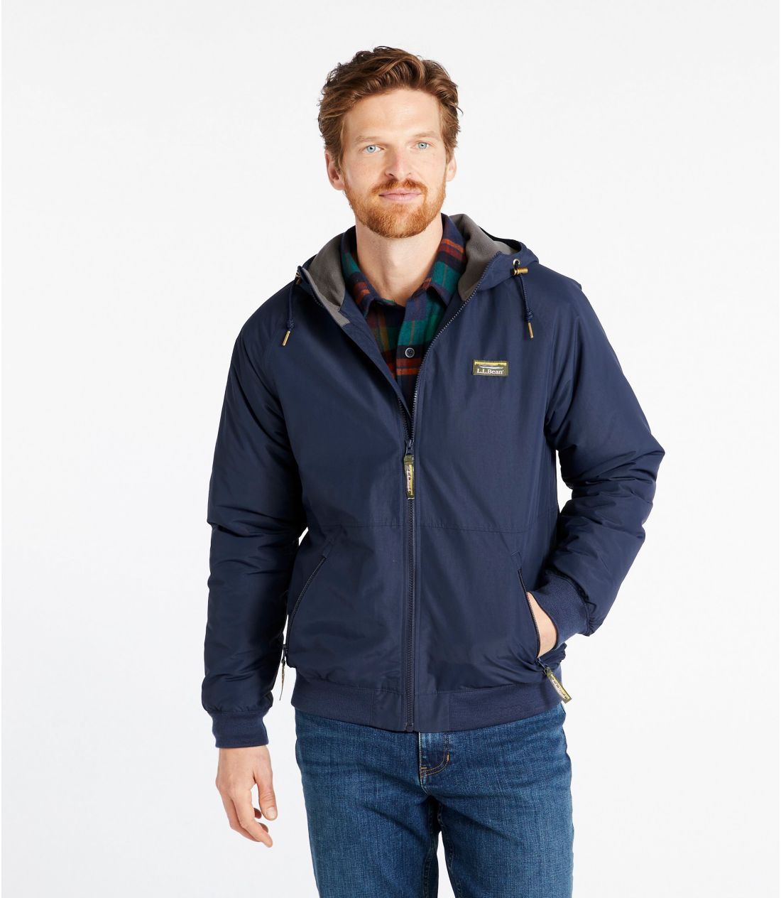 メンズ インサレーテッド・ボンバー・フーディ 通販｜L.L.Bean