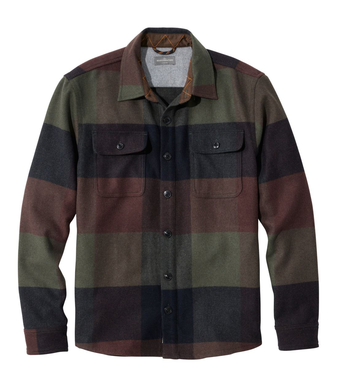 シグネチャー・ウール・ワークシャツ、プラッド