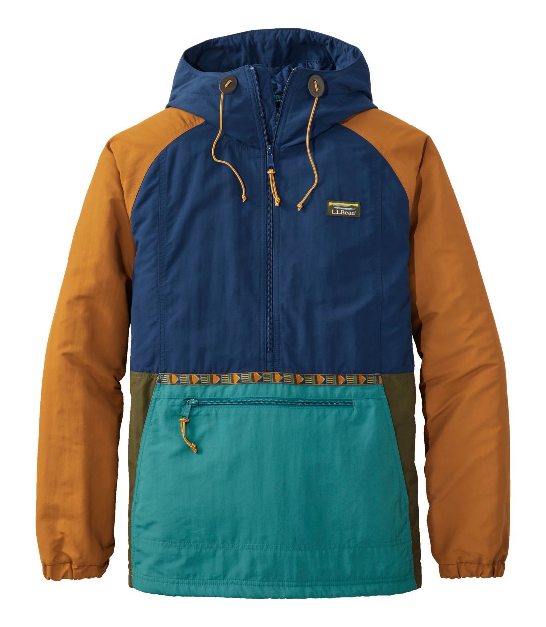 LLBean　マウンテン・クラシック・インサレーテッド・アノラック、マルチカラー メンズ マウンテン・クラシック・インサレーテッド・アノラック