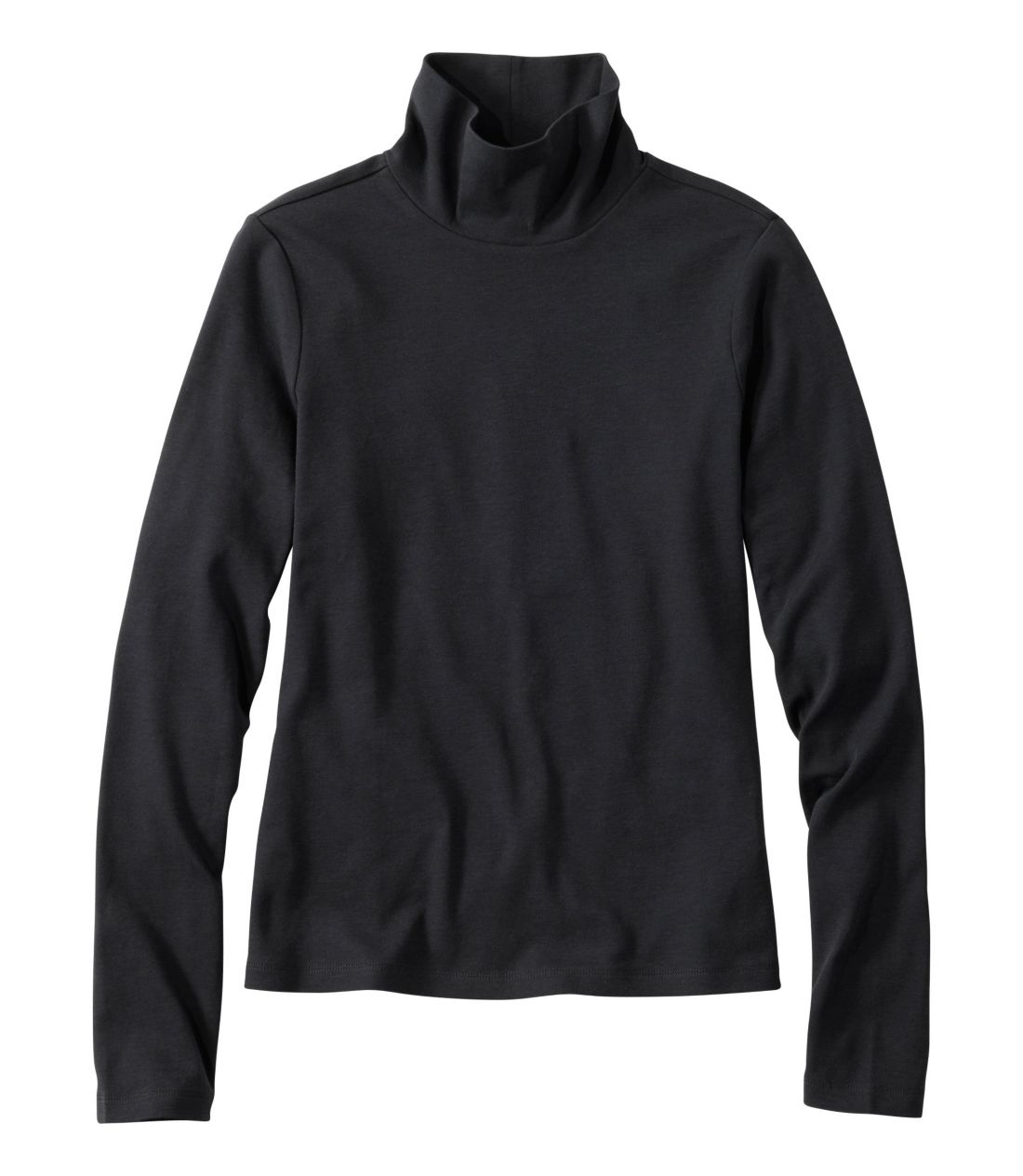 シグネチャー・ライトウェイト・コットン・タートルネック