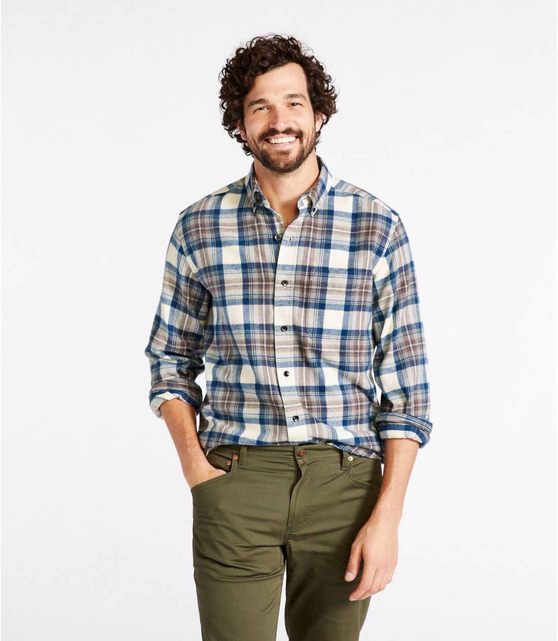メンズ スコッチ・プラッド・フランネル・シャツ 通販｜L.L.Bean