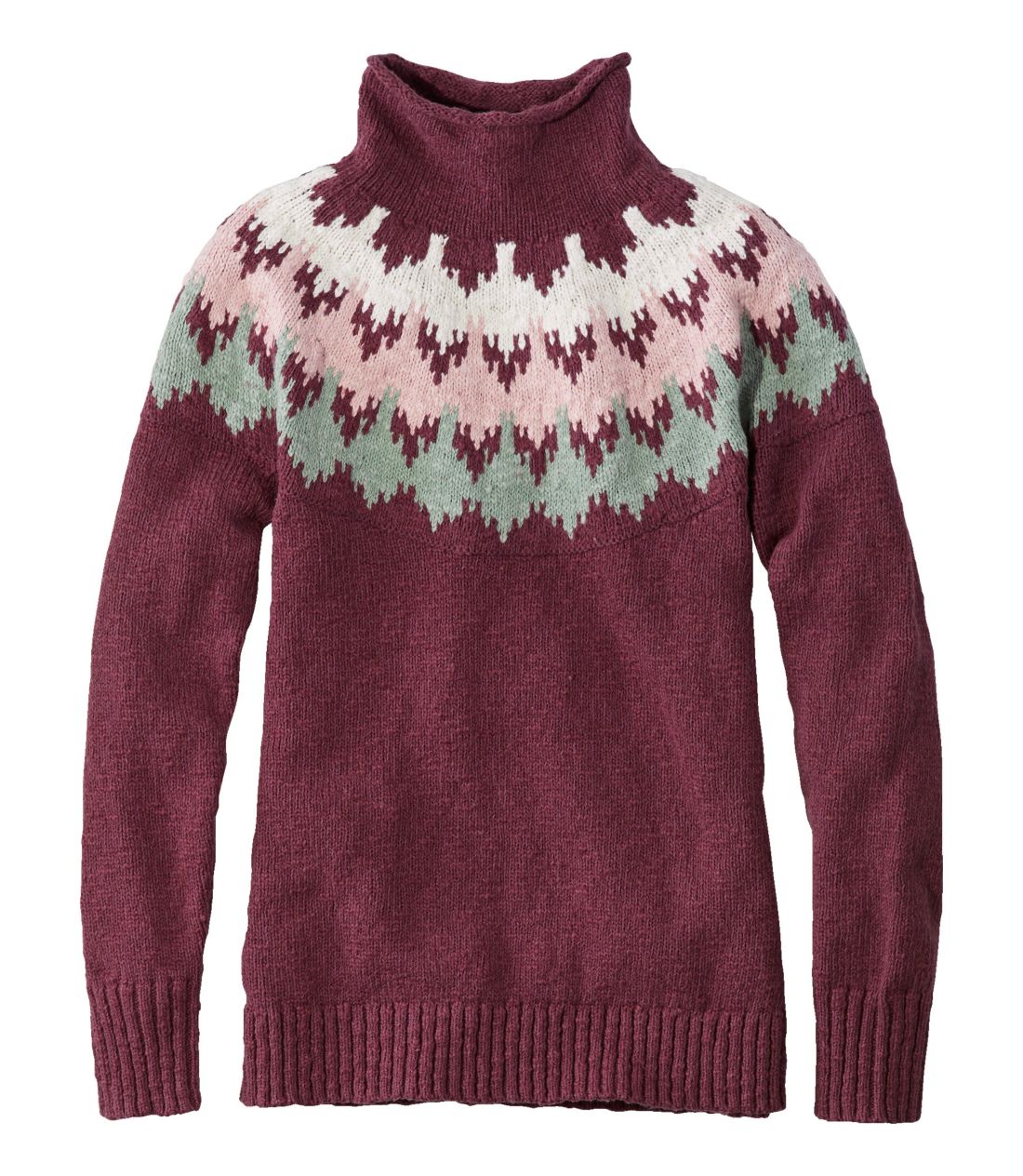 (取寄) エルエルビーン レディース コットン ラグ セーターズ ファンネル ネック women L.L.Bean P最大14倍6/27限定 (取寄) エルエルビーン レディース