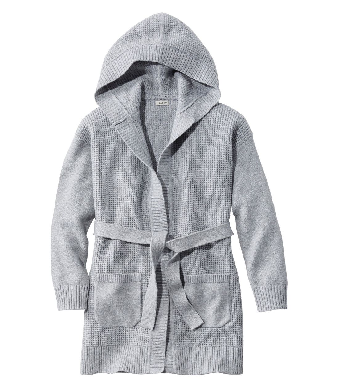 オールデイ・ワッフル・セーター、フード・ラップ・カーディガン