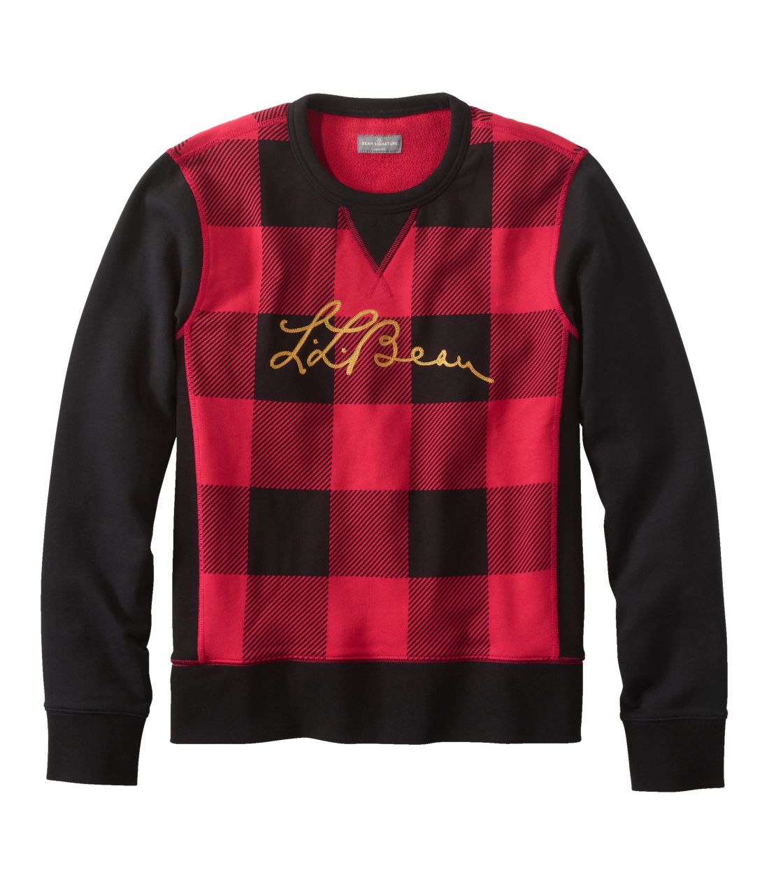 シグネチャー・ラギッド・クルーネック・スウェットシャツ、プリント