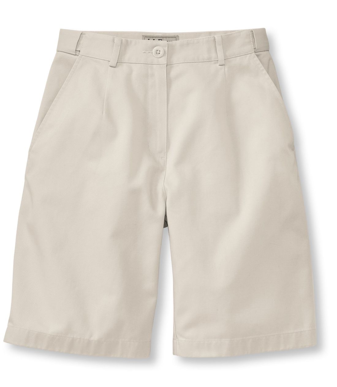 リンクルフリー（形態安定）・ベイサイド・ツイル・ショーツ、ウルトラ・ハイライズ　ヒドゥン・コンフォート・ウエスト　9インチ