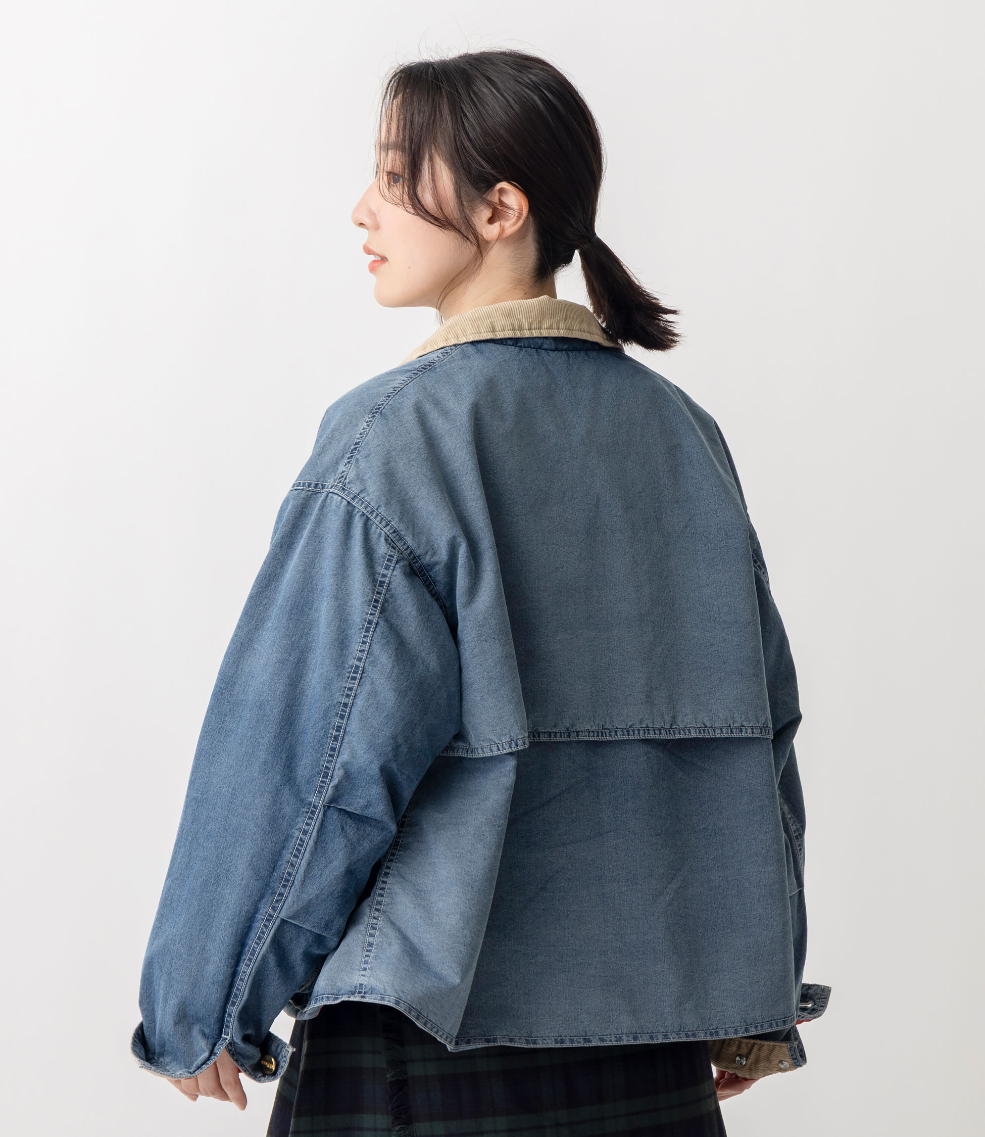 ベレー　インディゴ ウィメンズ ビーンズ・フィールド・コート、インサレーテッド