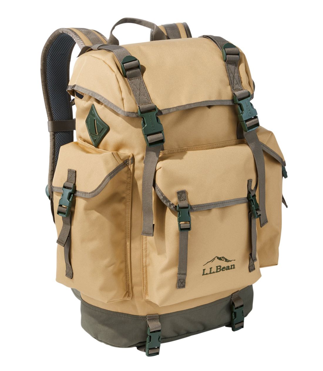 L.L.Bean エルエルビーン 巾着レザーリュック バックパック - 通販