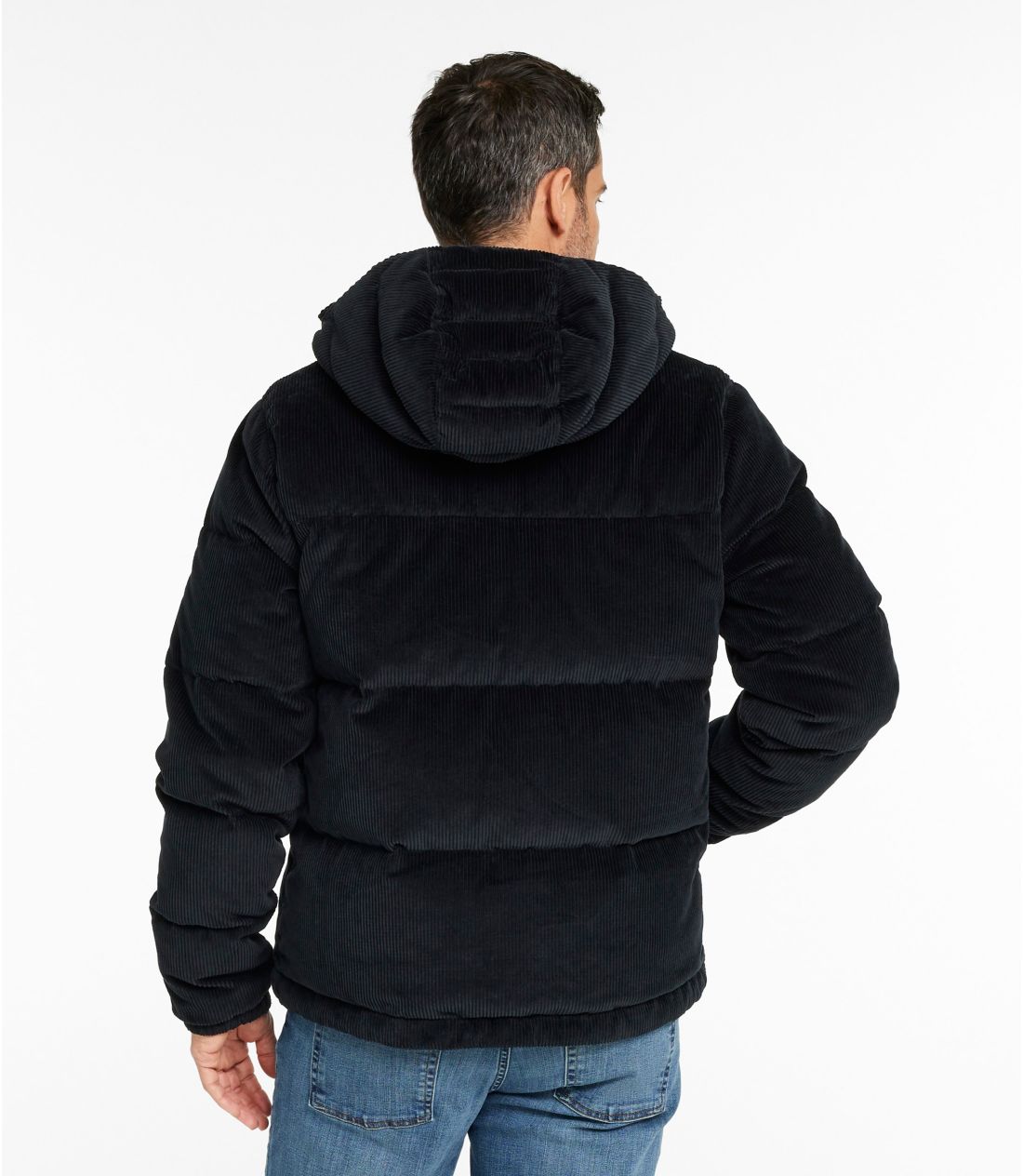 メンズ マウンテン・クラシック・ダウン・ジャケット、コーデュロイ