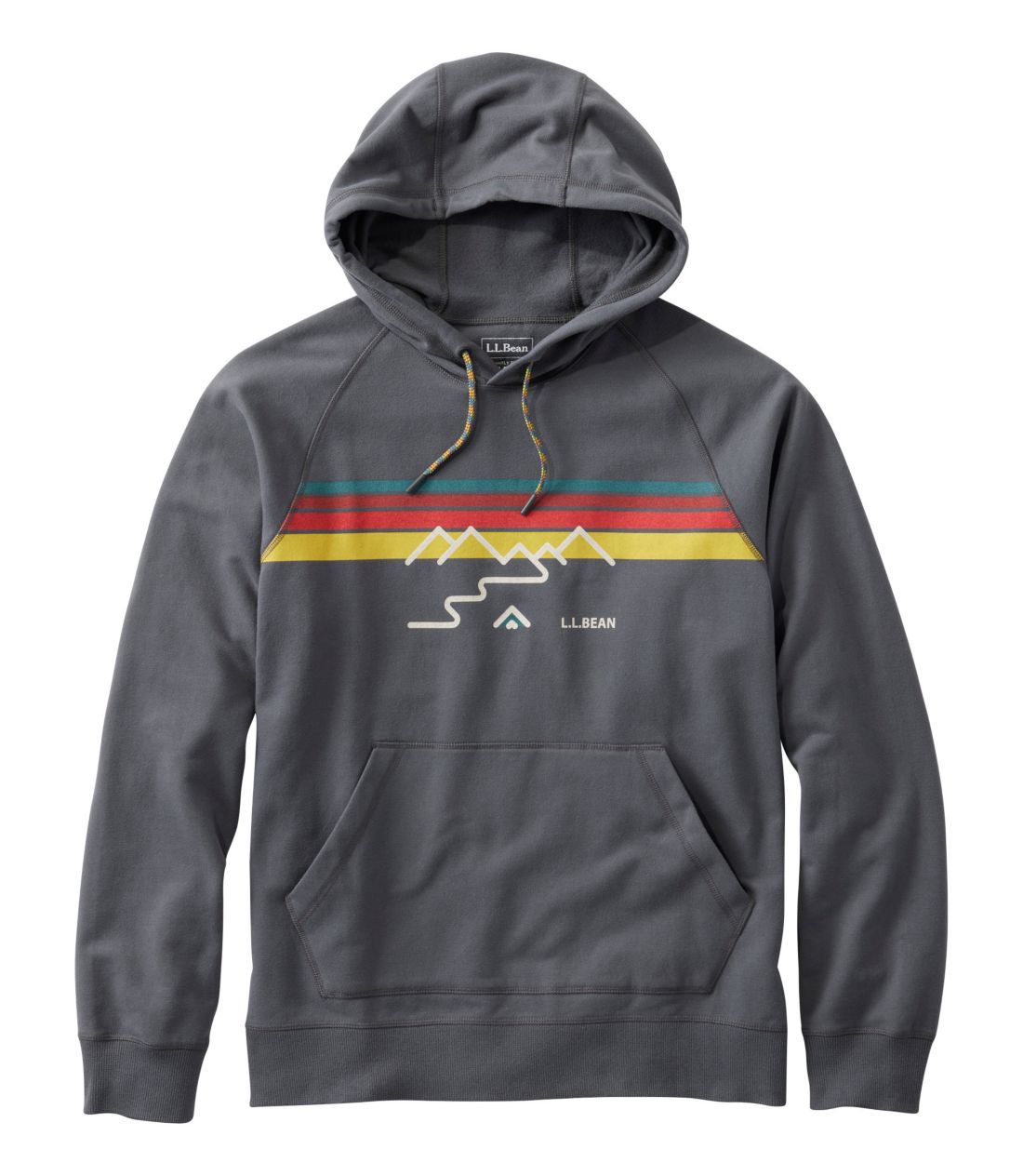 エル・エル・ビーン・コンフォート・キャンプ・スウェットシャツ、フーディ　グラフィック