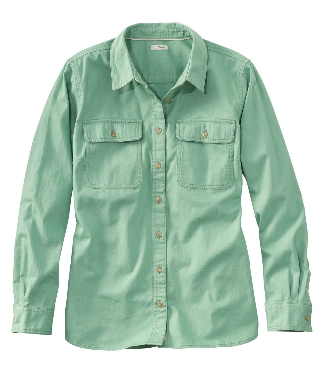商品画像：L L Bean エルエルビーン デニムシャツ インディゴ ビッグサイズ 4