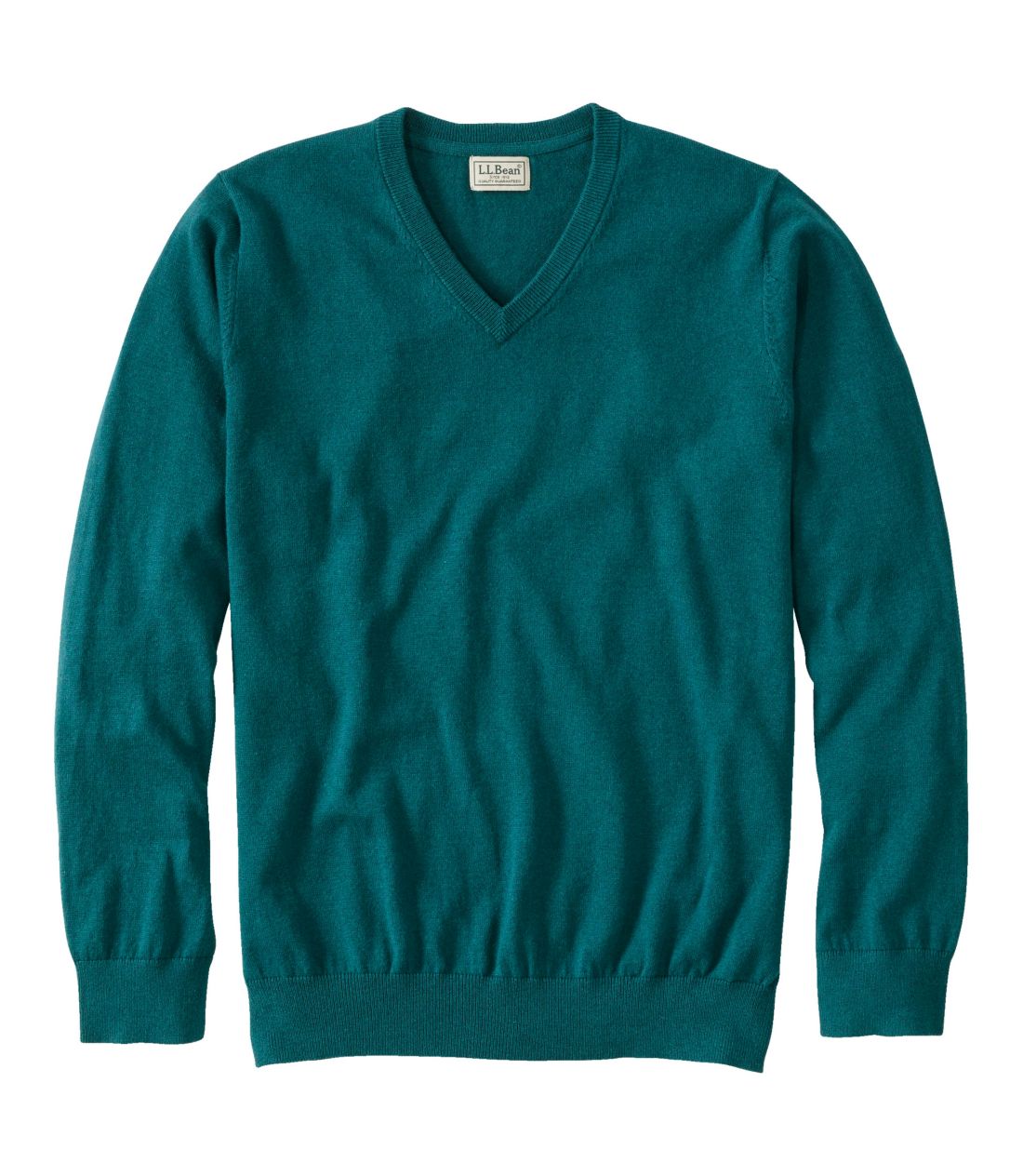 激安単価で メンズ 通販｜L.L.Bean コットン/カシミヤ・セーター、Vネック トップス