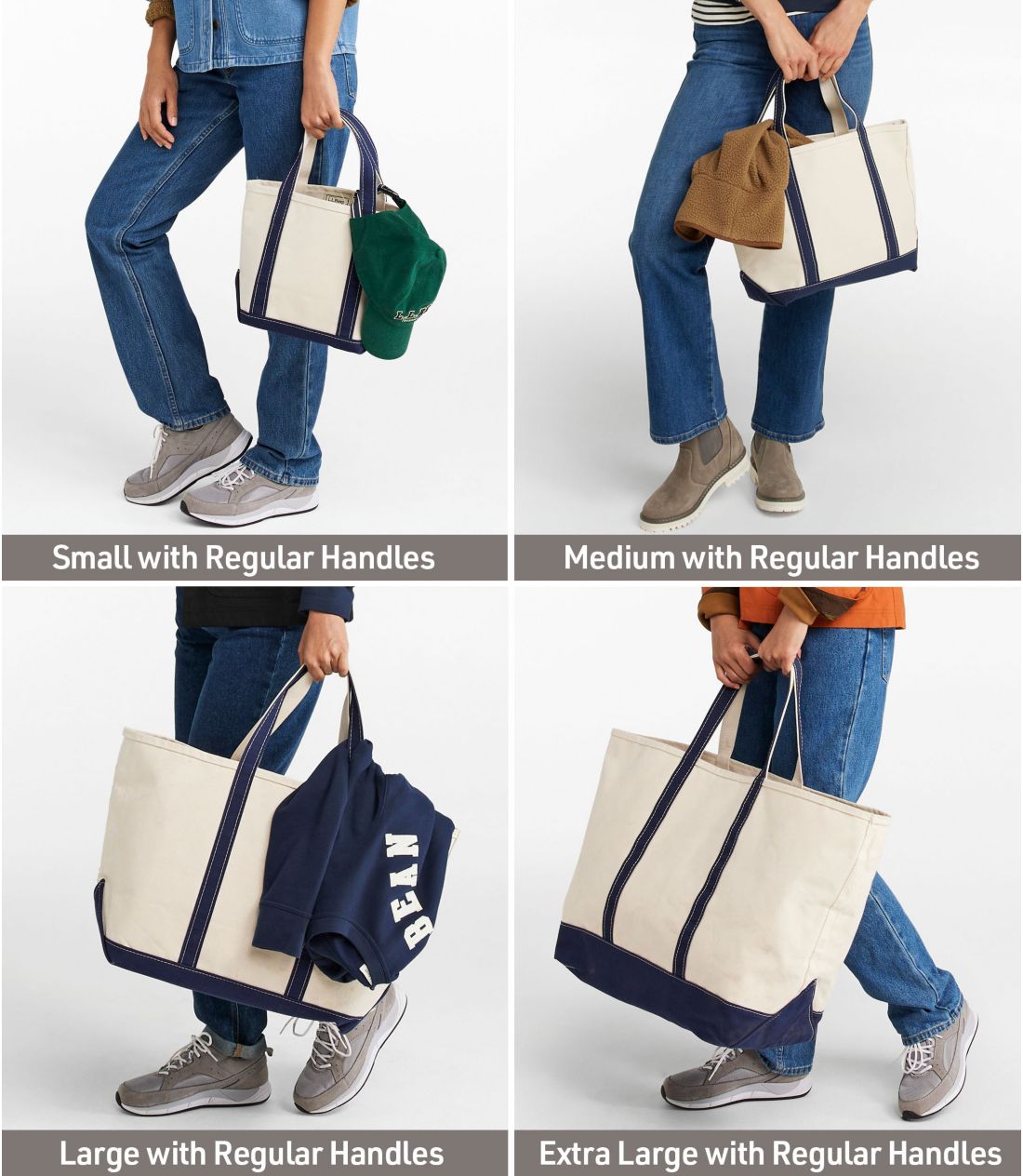 LL Bean シルバー トートバッグ L.L.Bean - 新品☆L.L.bean☆日本限定☆シルバートート Sサイズ