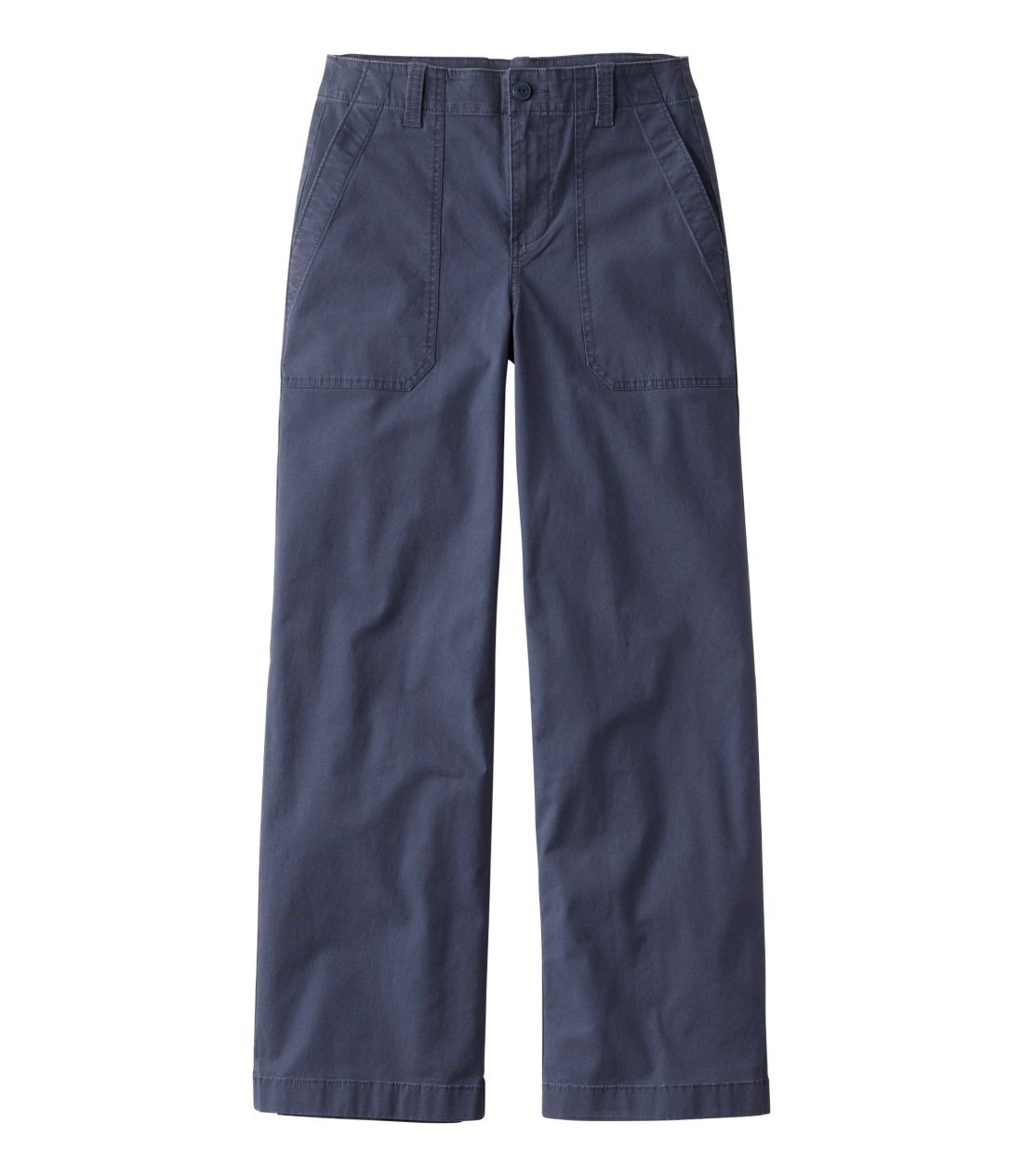 207 ビンテージ・コットン・キャンバス・パンツ、ハイライズ　ワイドレッグ