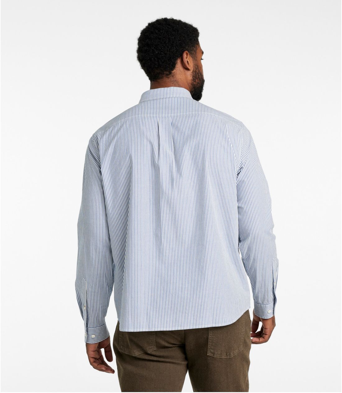 メンズ シグネチャー・ストレッチ・ポプリン・シャツ、スリム