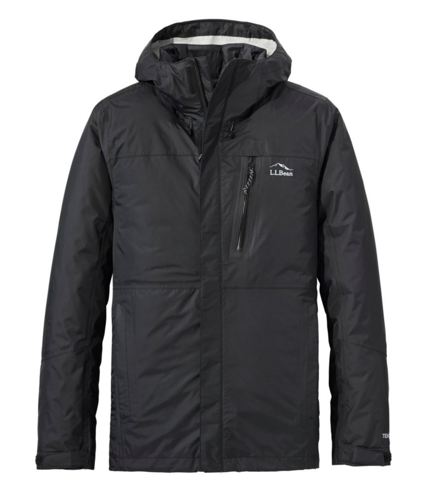 L.L.Bean LLBEAN 脱着 フリース ライナー付き ナイロン ウェザー