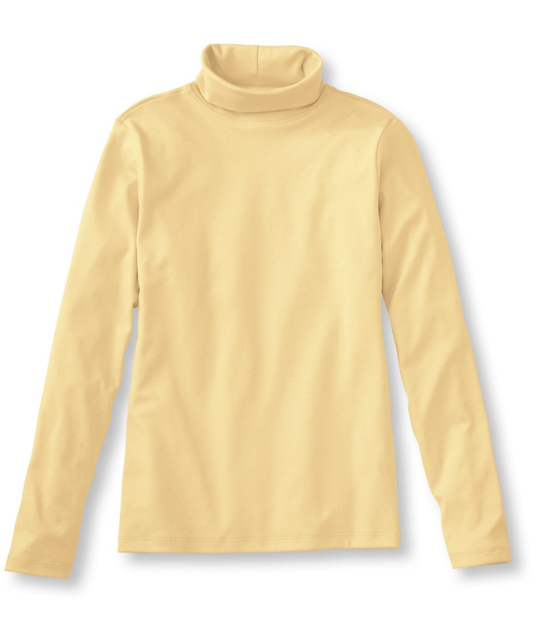 コットン逆さピンチ ウィメンズ ピマ・コットン・ティ、タートルネック 長袖 通販｜L.L.Bean公式オンラインストア