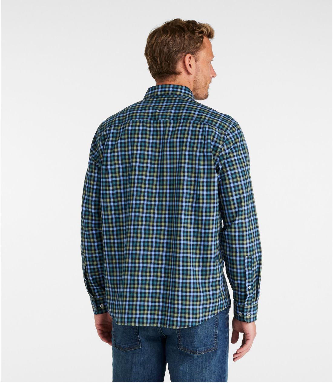 メンズ リンクルフリー（形態安定）・ウルトラソフト・ブラッシュ・コットン・シャツ、トラディショナル・フィット 長袖 通販｜L.L.Bean公式