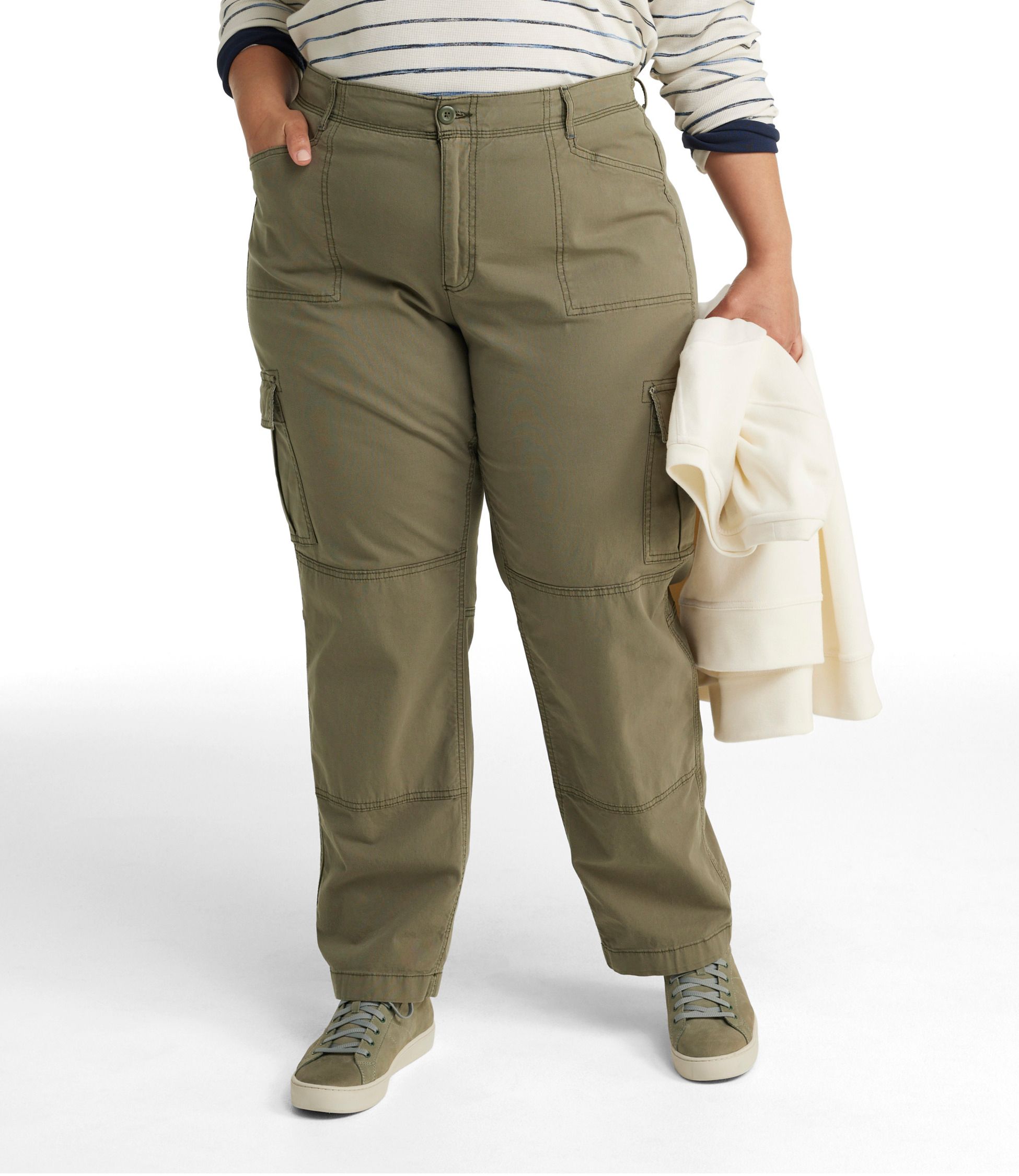 ウィメンズ ストレッチ・キャンバス・カーゴ・パンツ 通販｜L.L.Bean