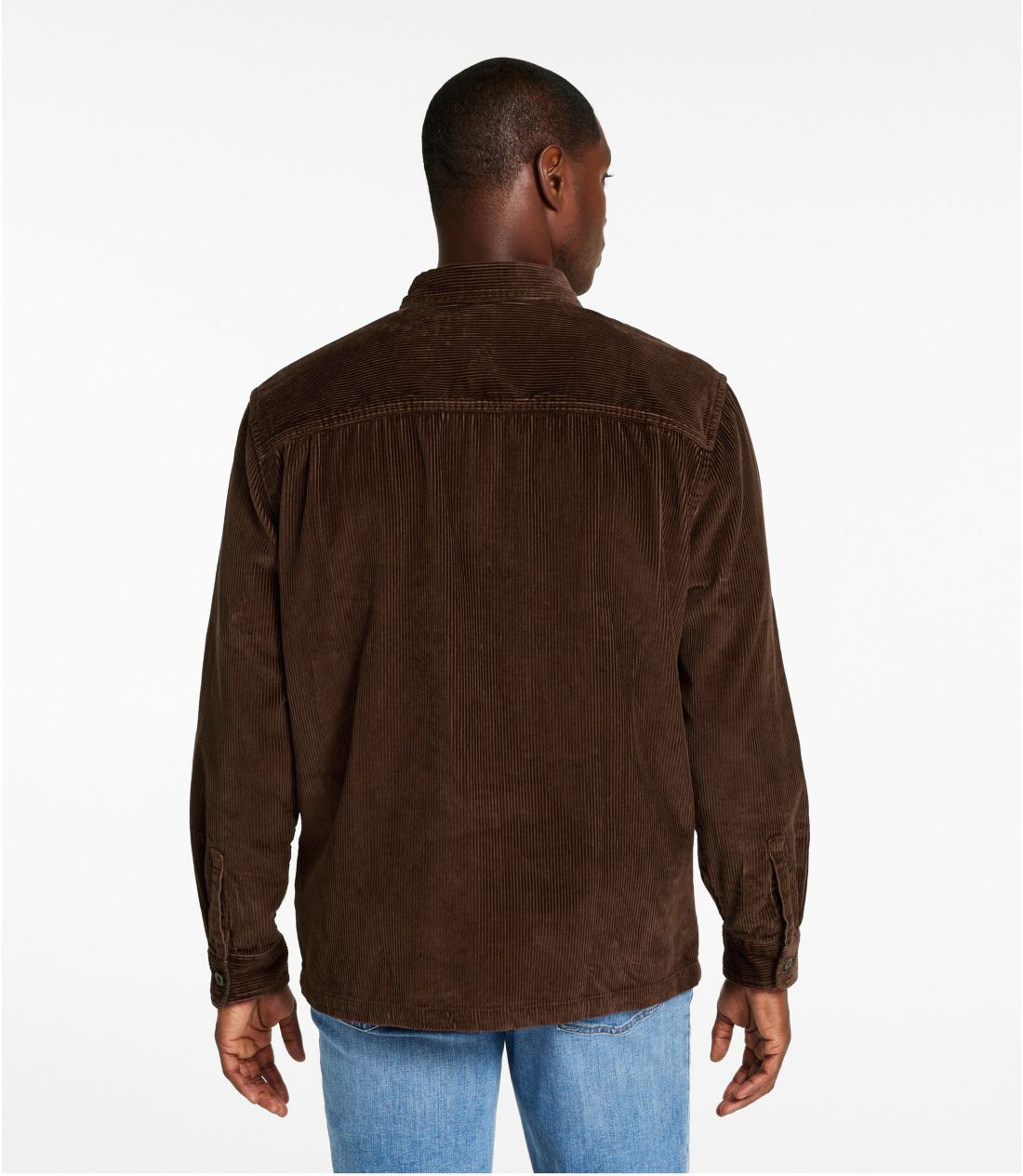 メンズ レンジリー・コーデュロイ・シャツ、スライトリー・フィット
