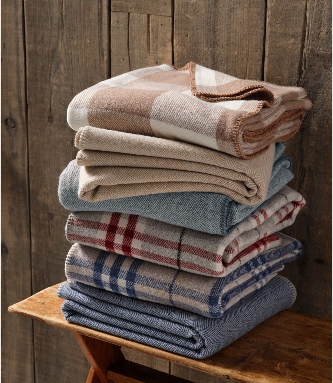 ウォッシャブル・ウール・ブランケット、プラッド 通販｜L.L.Bean公式