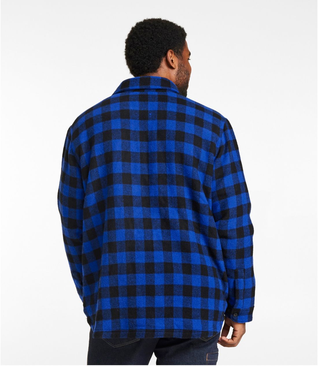 メンズ メイン・ガイド・シェルパ・ラインド・ウール・シャツ 通販