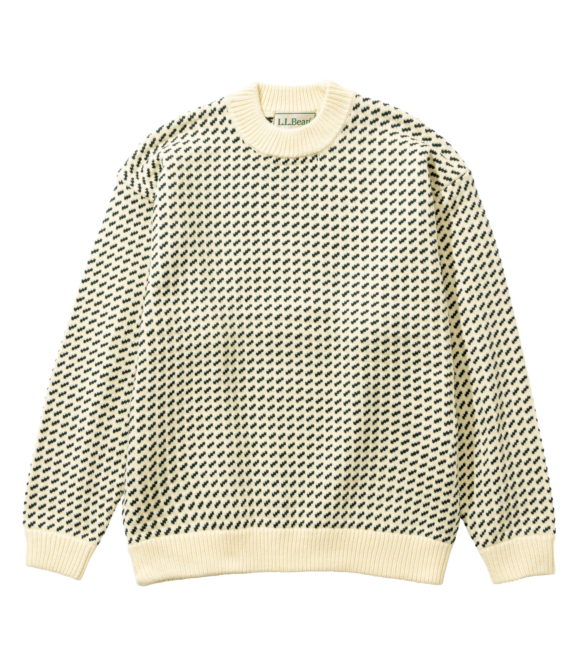 CHROME HEARTS 蛍光イエロー 長袖TシャツL.L.Bean バーズアイニット