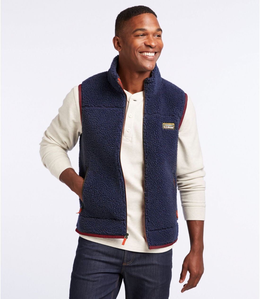 メンズ マウンテン・パイル・フリース・ベスト 通販｜L.L.Bean