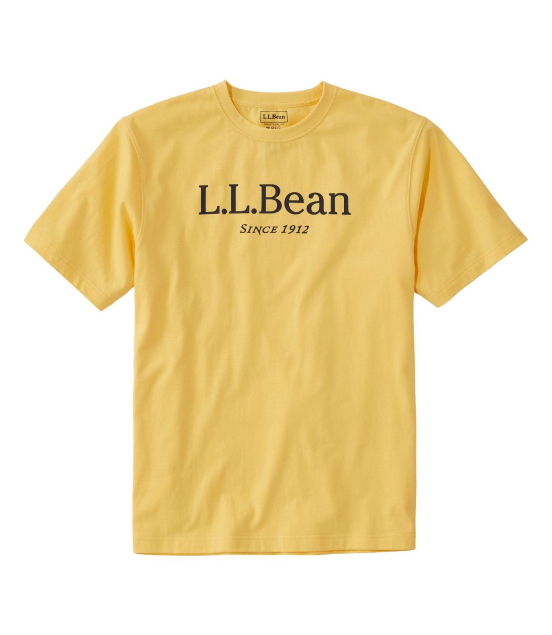 メンズ ケアフリー・アンシュリンカブル・ティ、半袖 エル・エル・ビーン・ロゴ 通販｜L.L.Bean公式オンラインストア