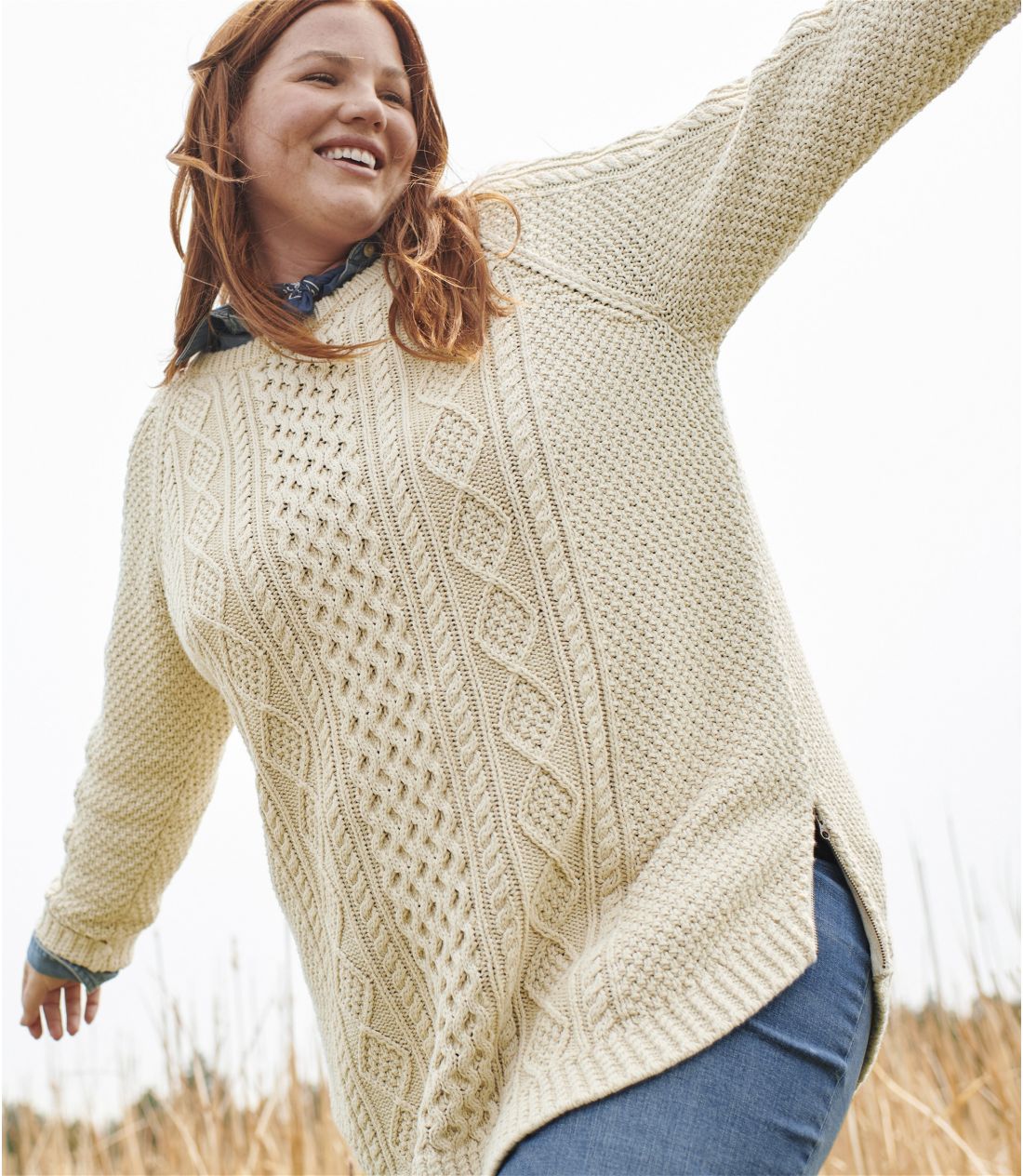 ウィメンズ シグネチャー・コットン・フィッシャーマン・チュニック