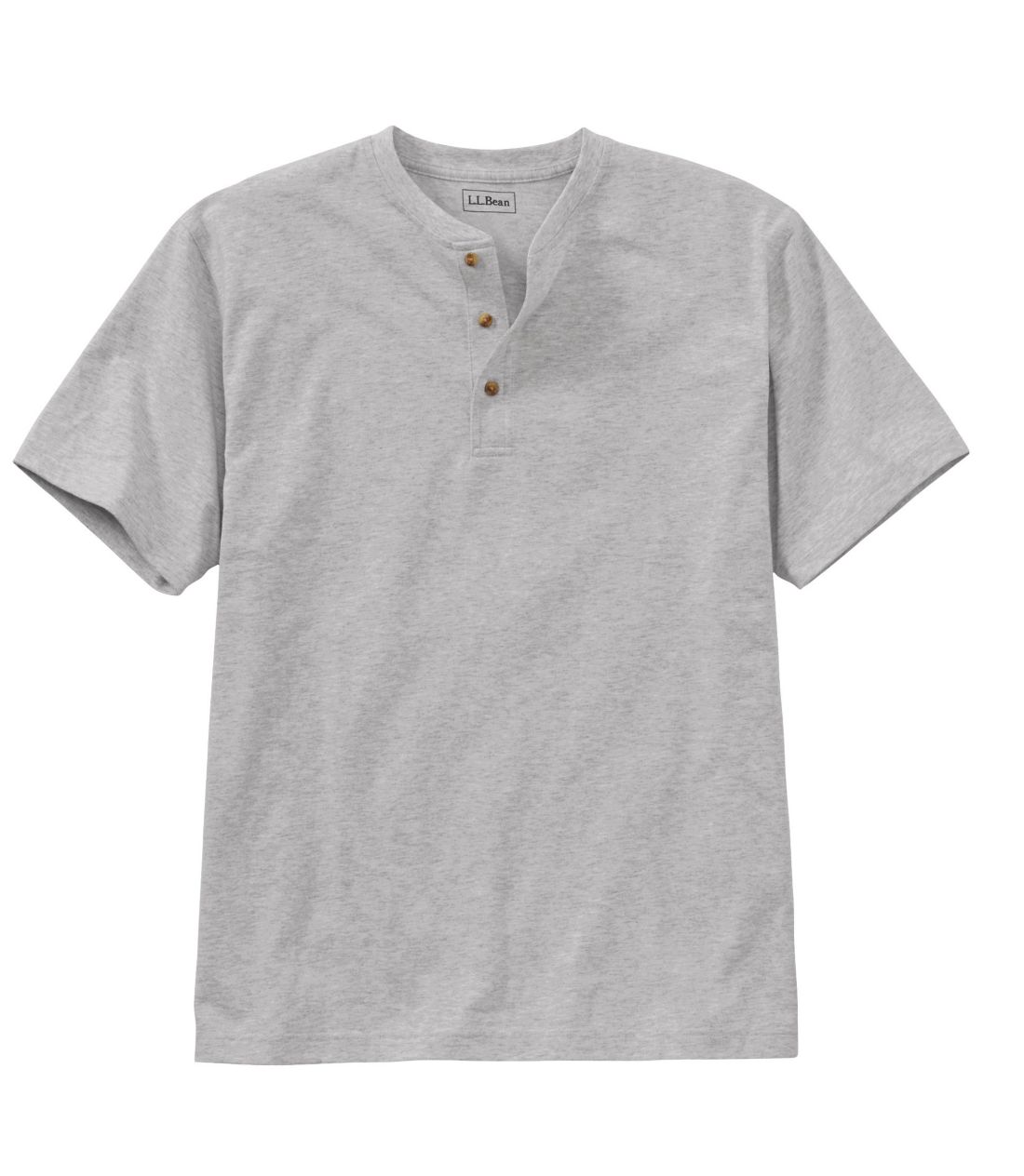 ケアフリー・アンシュリンカブル・ティ、半袖　ヘンリー