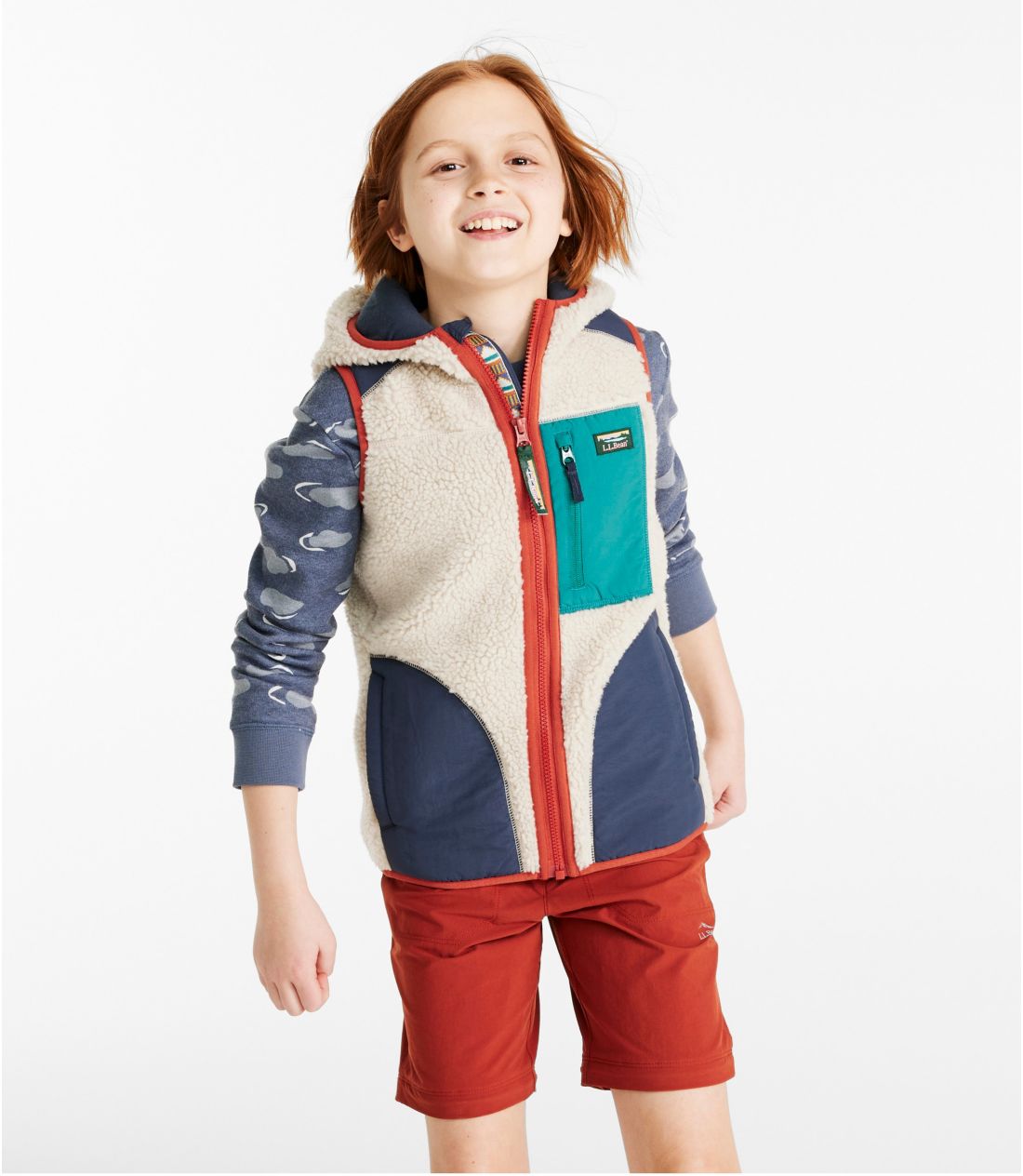 REI キッズ フリース フルジップ ジャケット+llbeanダウンベスト キッズ・ビーンズ・ダウン・フィールド・ベスト 通販｜L.L.Bean